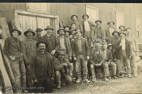DeLamar Miners October 1906