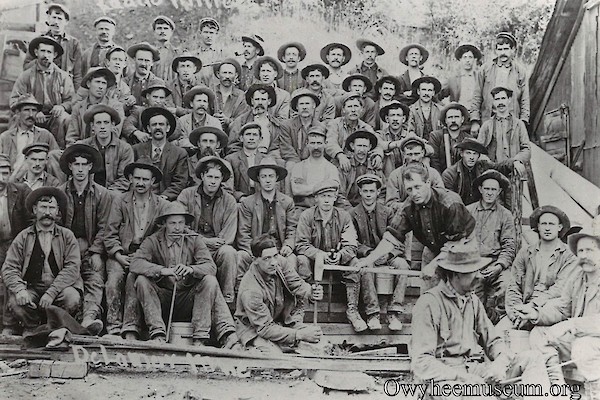 Trade Dollar Miners at the Blaine Mill